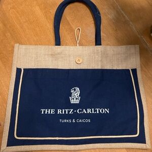 Never Used Ritz-Carlton Beach Tote Bag
